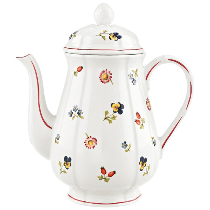 Чайник Villeroy& Boch, Колекция Petite Fleur, 1.25 л, 6 порции, Порцелан