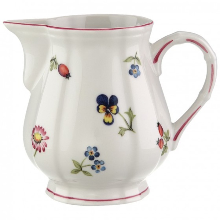 Cremiera Villeroy&Boch, colectie Petite Fleur, 250 ml, premium portelan