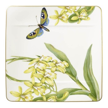 Farfurie de salata Villeroy&Boch, colectie Amazonia, 23x23 cm, portelan premiym bone, gift box Farfurie de salata Villeroy&Boch, colectie Amazonia, 23x23 cm, portelan premiym bone, gift box