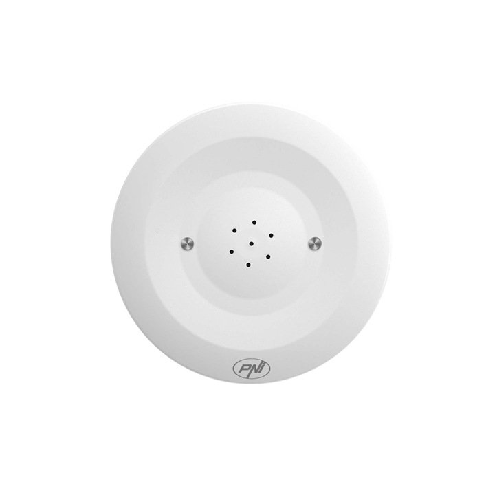 Детектор за наводнение PNI SafeHouse HS527 с Wi-Fi, с 80dB звукова аларма, вграден високоговорител, за наводняване и капене, съвместим с приложението Tuya, 3V захранване