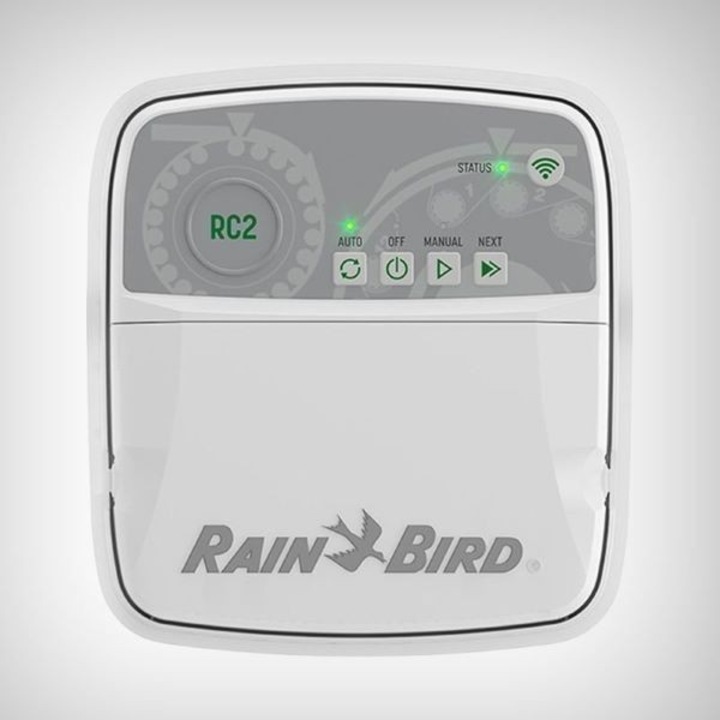Програматор за напояване Rain Bird RC2-4i, вграден WI-FI интернет, вътрешен монтаж, 24V, 4 зони