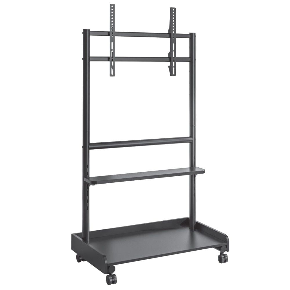 Stand TV mobil pe roti, raft pentru dispozitive multimedia, 50 - 86 ...