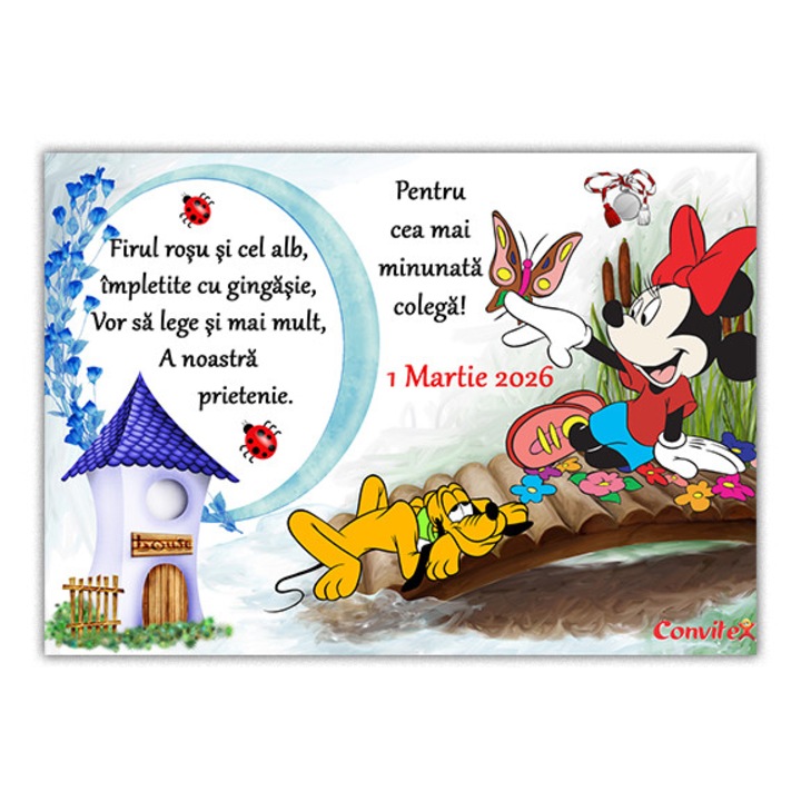 Martisor Magnetic Minnie Mouse