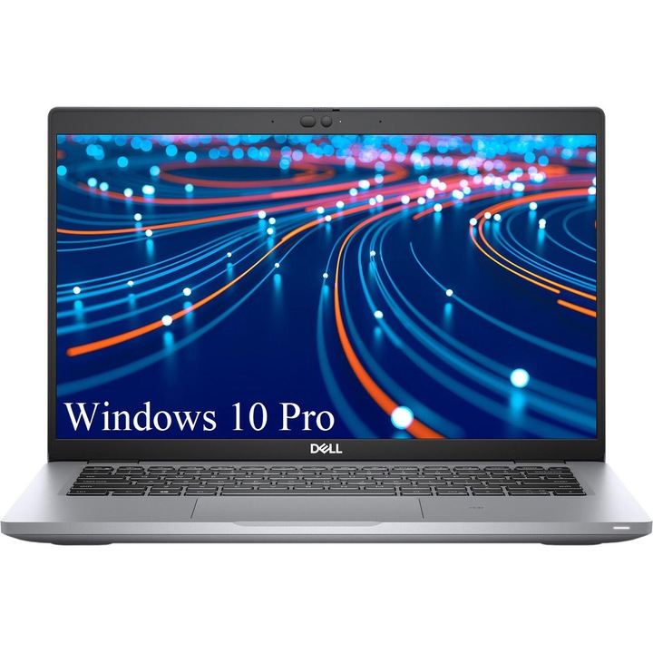 Лаптоп Dell Latitude 5420, 14" FHD IPS, Intel Core i3-1125G4 4-core, 64 GB DDR4, 1TB SSD m2 PCIe, Intel UHD Graphics, Windows 10 Pro, 1.40 kg Silver