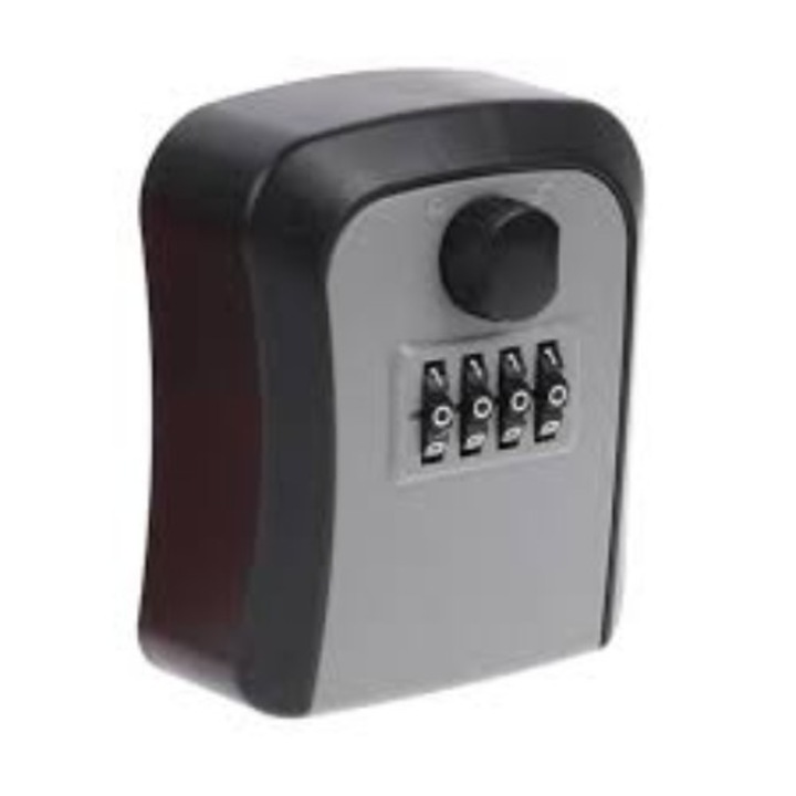 OEM Fém mini széf kóddal, kulcsok / PENDAN pénz tárolására