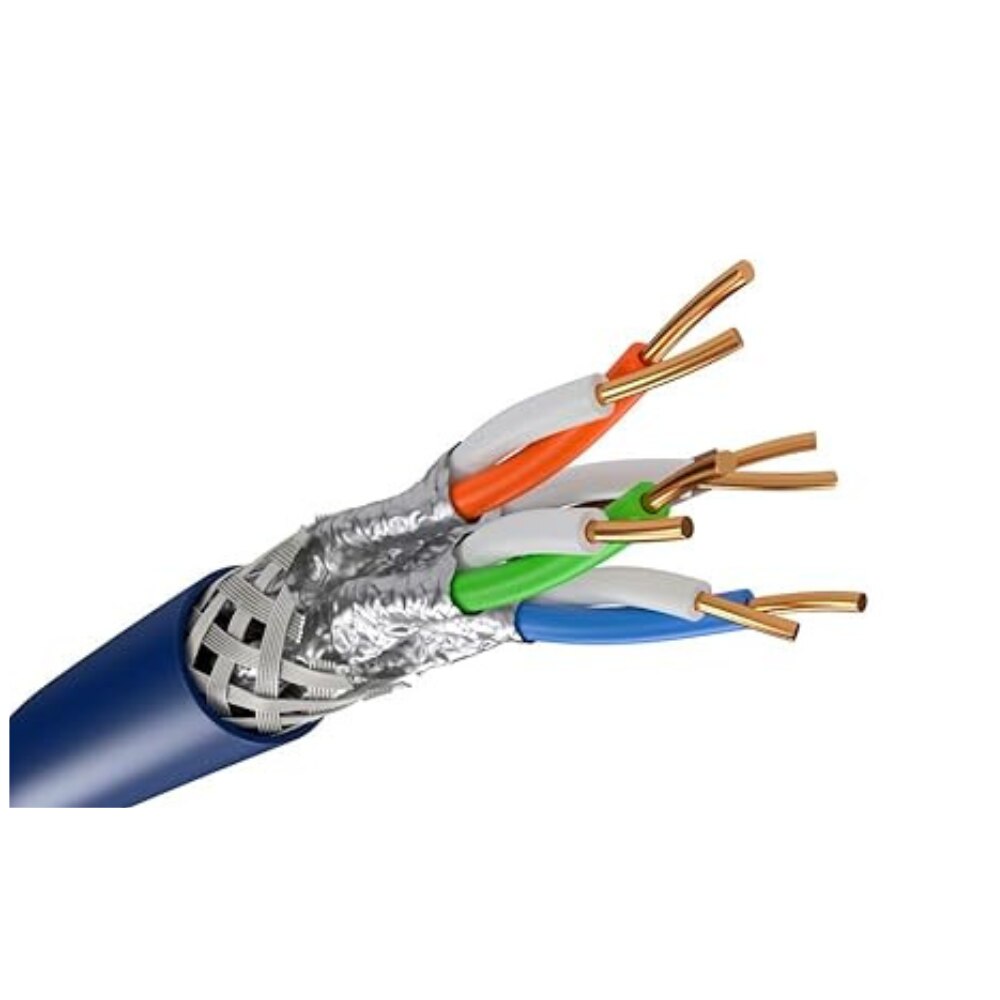 Cablu DataLink, S/FTP Cat7 LSZH, 0.57mm cupru 100%, rola 305m