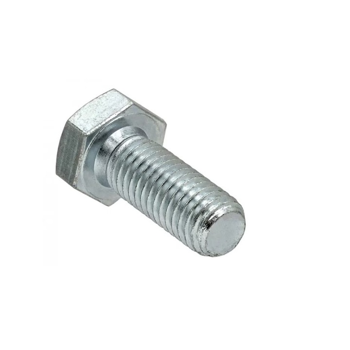 Set suruburi hexagonale DIN933, clasa 8.8, M4x30mm, zincate, total filetate 50 buc