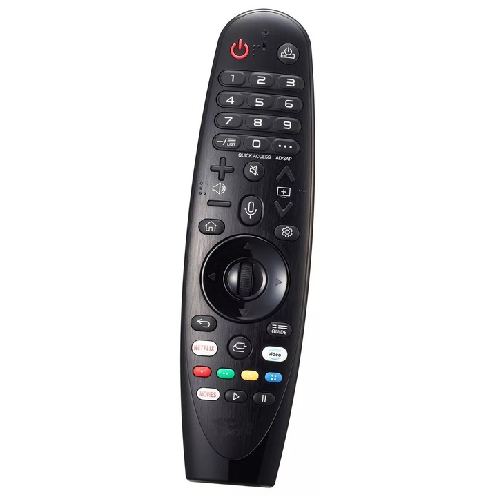 Универсално дистанционно управление, съвместимо с LG Magic Remote, OLED W9, E9, C9, B9 серия NanoCell модели, с гласово разпознаване, 2 AAA батерии