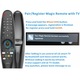 Telecomanda universala, Compatibil cu LG Magic Remote, OLED W9, E9, C9, seria B9 Modele NanoCell, cu recunoastere vocala, 2 AAA baterii