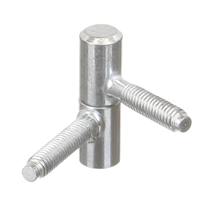 Balamale usa interior, reversibile, cilindrice, zinc, 29 x 11 mm (set 2 buc)