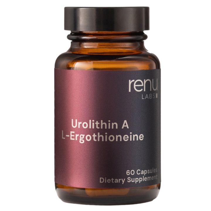 Urolitina A 500mg & L-Ergotioneina 5mg, 60 capsule Urolithin A & L-Ergothioneine
