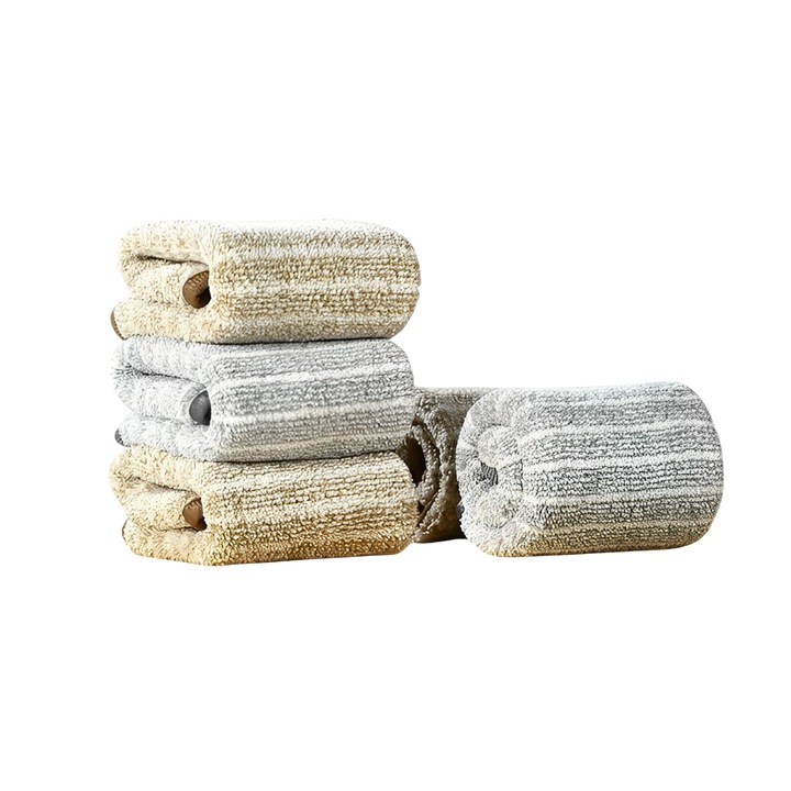 Комплект от 5 микрофибърни кърпи за многократна употреба, Herum, Многоцветни, 30 х 30 см