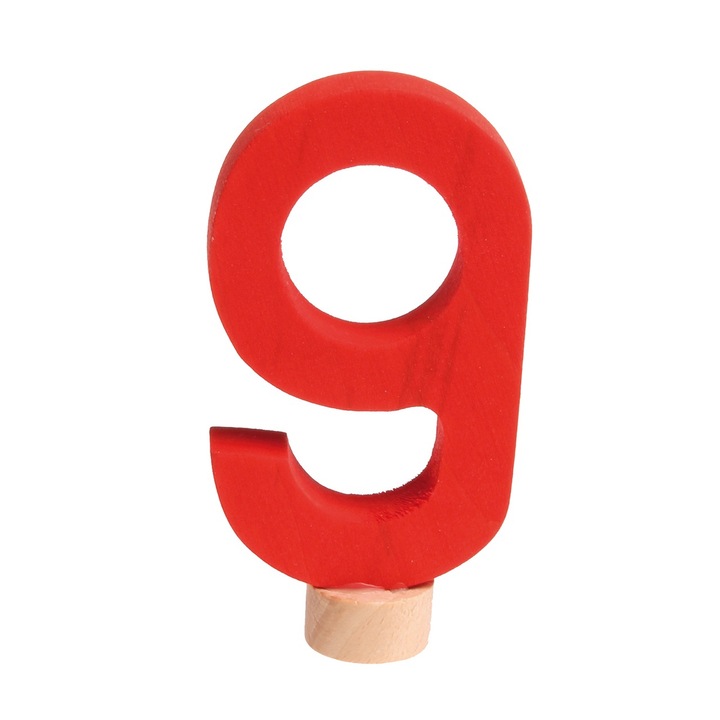 9-es szám - dekoratív figura