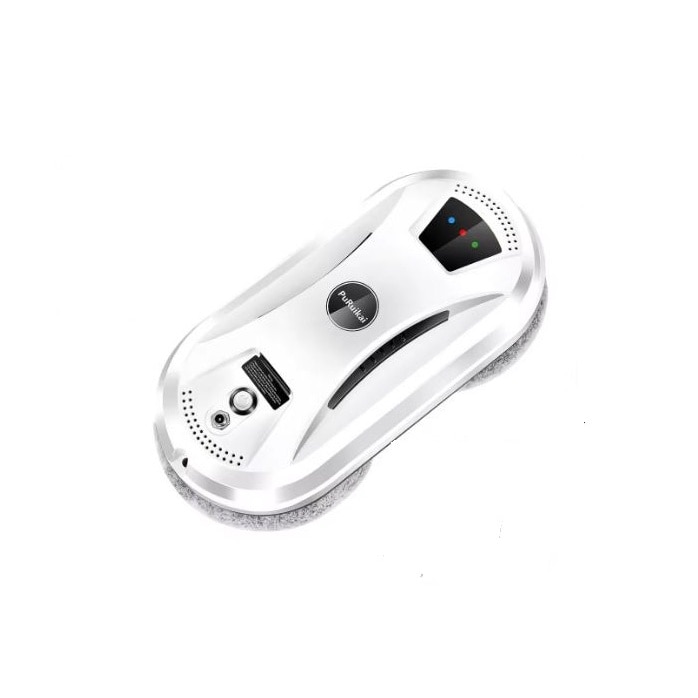 Aspirator Inteligent Robot Pentru Geamuri Umed sau Uscat Putere 80W, Capacitate 0.25L, Telecomanda