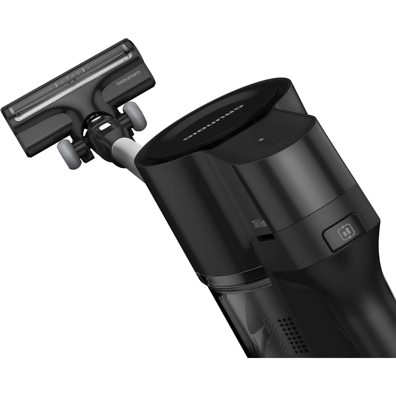 Aspirator vertical Grundig VCP4230, 150W, capacitate 550ml, autonomie 45 min, Negru
