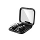 Cablu de date 5 in 1, Multifunctional, Organizator cabluri, Incarcare rapida 60W, Suport de telefon cu adaptor compatibil cu USB, Type-C, Lightning, Micro-USB, Negru