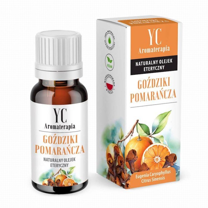 Ulei esential cuisoare portocala, natural, Your Candle, 10 ml