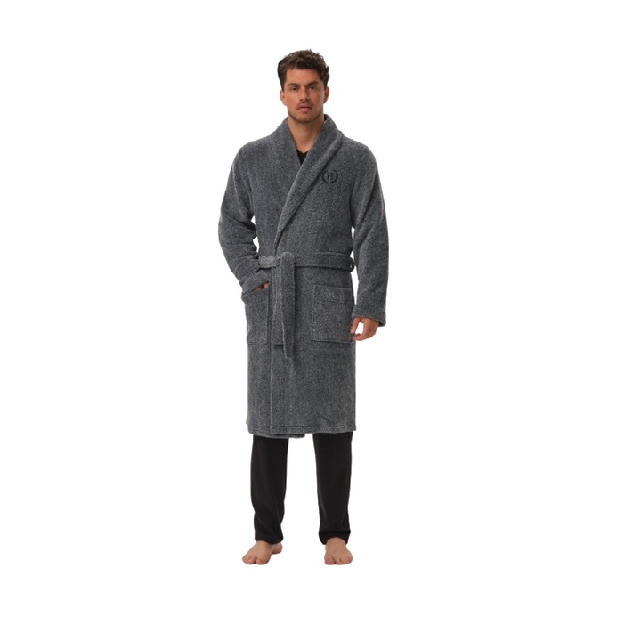 Halat de baie pentru barbati Henderson Hug, elegant, marime L