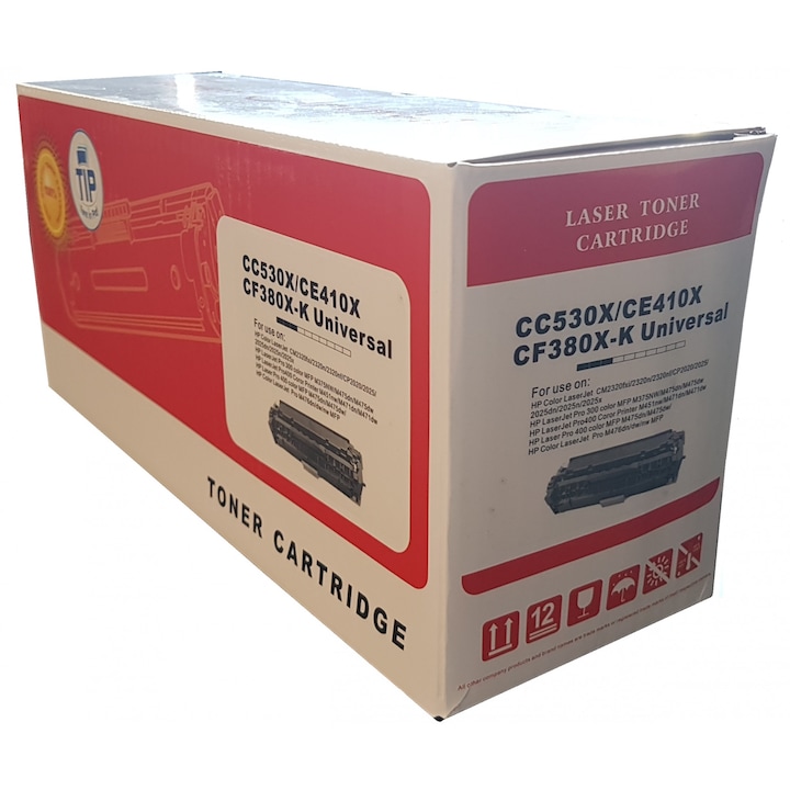 Cartus toner compatibil galben pentru HP Color LaserJet CP1215,1217, CP1415, CP1510, CP1515,1517, CP1518ni,1519ni, CM1312; CM1415fnw, CP1525nw; Pro 200 color M251nw, M276nw; Canon LBP-5050; LBP-7100CN, LBP-7110CW, MF8230CN, MF8280CW, 1400 pagini