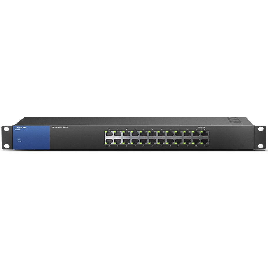 Switch Linksys LGS124-EU, 24-Port Gigabit