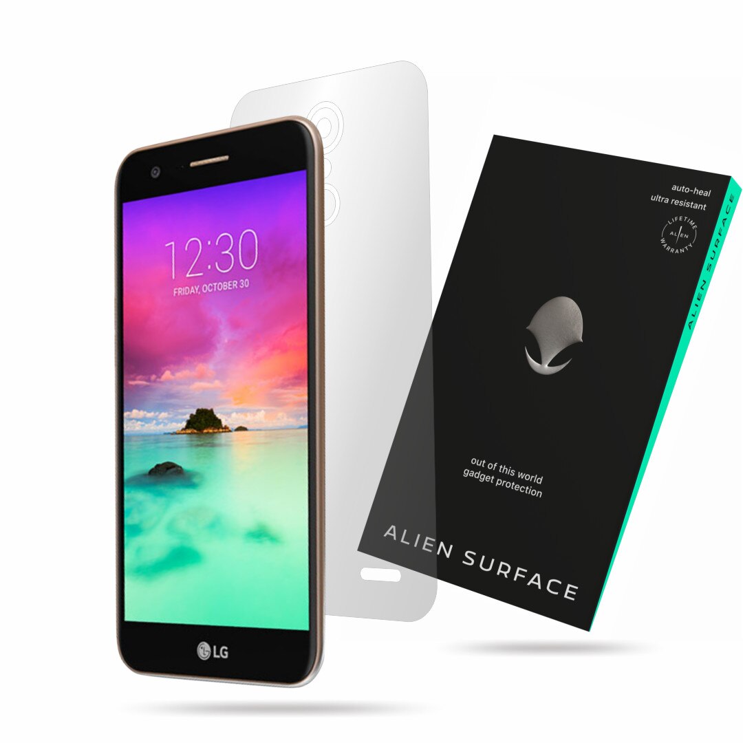 Folie Alien Surface, LG K10 2017, protectie spate