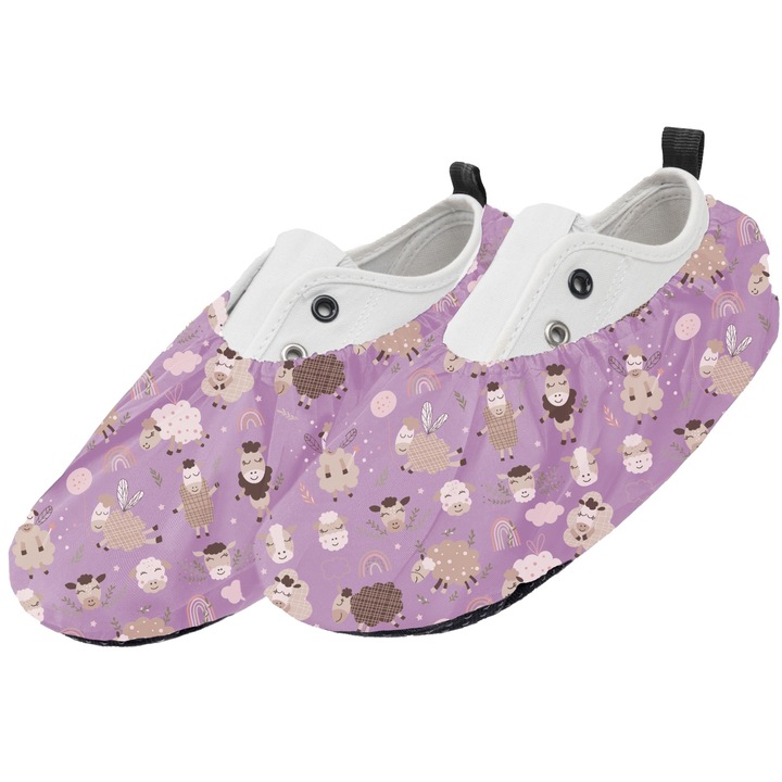 Capac de protectie pentru pantofi, marimea 31-37, roz, Oaie