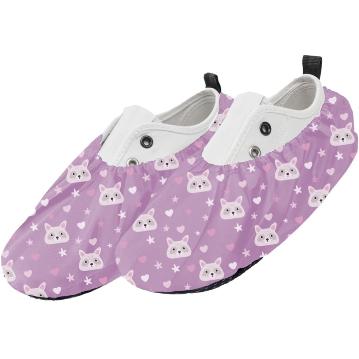 Capac de protectie pentru pantofi, marimea 25-30, roz, Raton