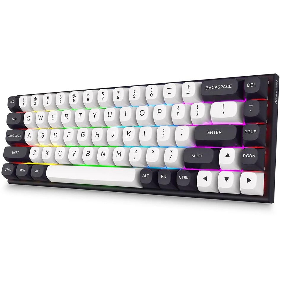 Yourelia♪ Tastatura gaming mecanica Redragon Irelia, iluminare RGB, switch