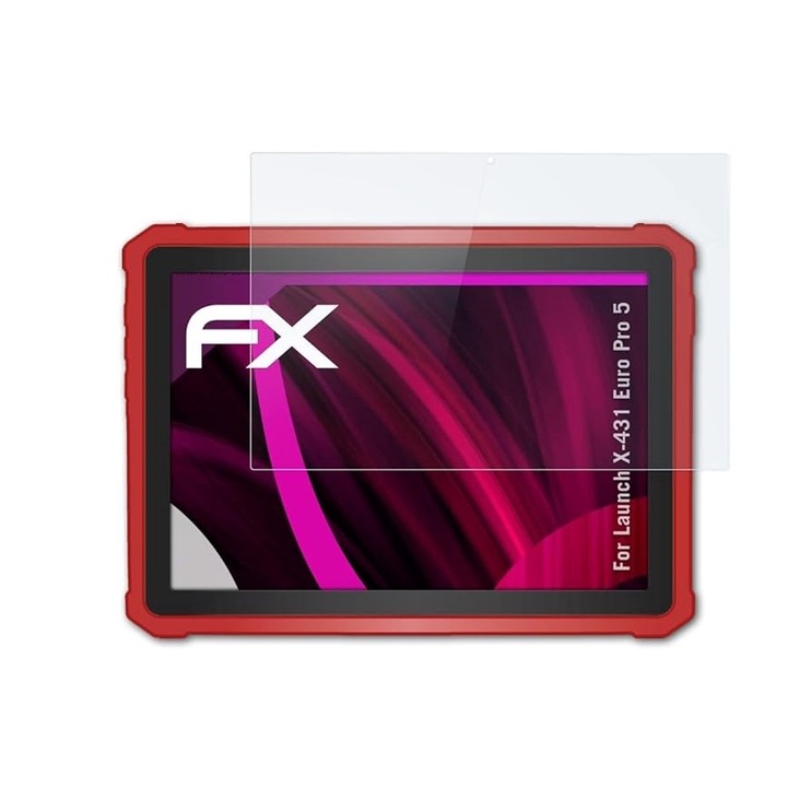 Folie de protectie, pentru diagnostic auto Launch X-431 EURO Pro 5, din silicon
