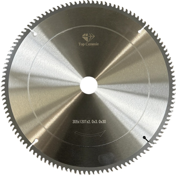 Panza circular, diametru 305 mm, 120 dinti, gaura interioara 30/25.4/20 mm, Top Ceramic 79487