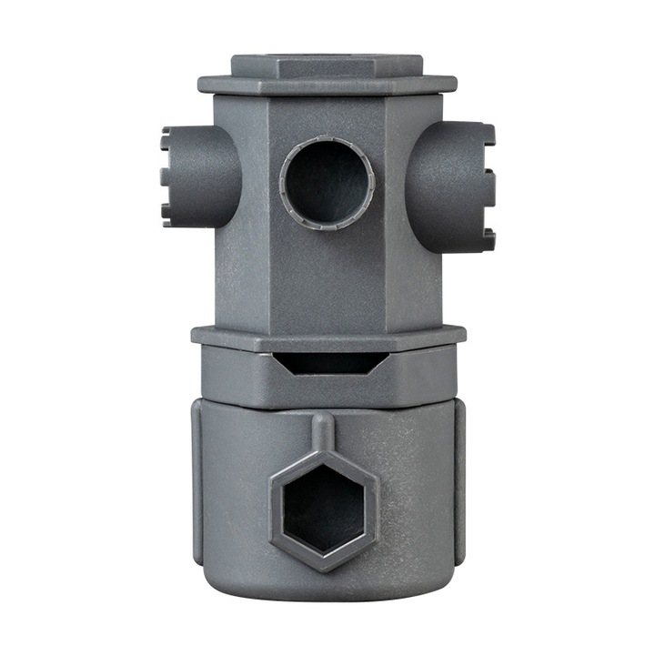 Cheie multifunctionala 16 in 1 pentru instalatii sanitare, design compact, dimensiuni mici