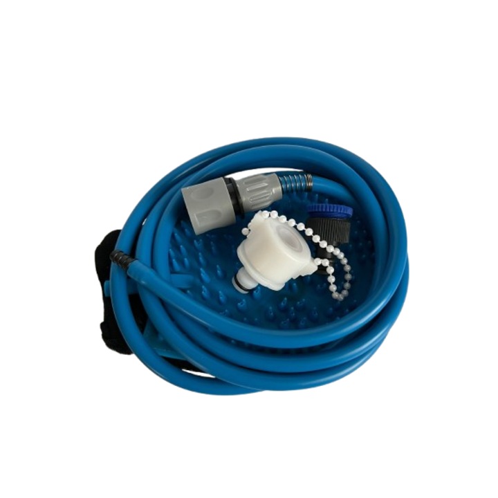 Kit/Manusa pentru Spalat Animale, pulverizare apa, perie pentru masaj si adaptor pentru robinet apa