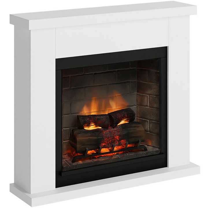 Електрическа камина Tagu Frode Pure White с PowerFlame 2, FM461WH1-E621EU