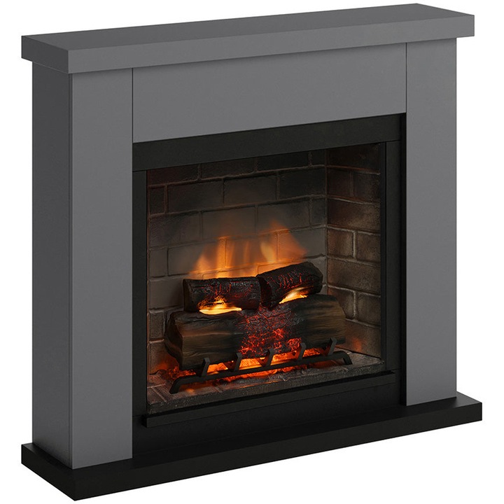 Електрическа камина Tagu Frode Solid Grey с PowerFlame 2, FM461GR3-E621EU