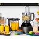 Blender Nutribullet Triple Prep System NBF580B, carafa 1.8 litri, robot de bucatarie 1.6 litri, 2 cupe, negru