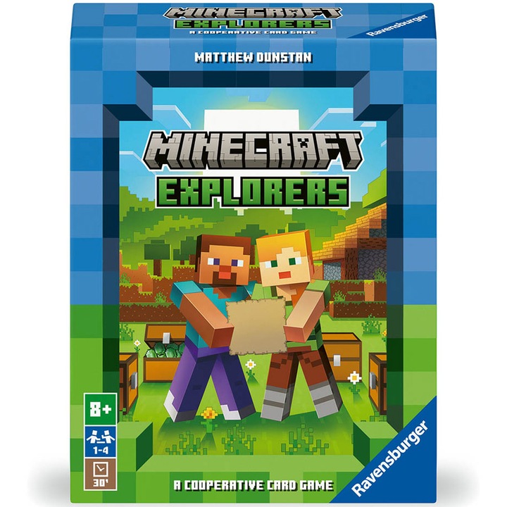 Joc Ravensburger - Minecraft Explorers, lb. romana