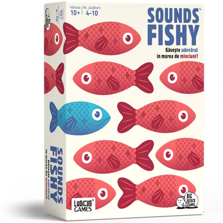 Joc Sounds Fishy - Gaseste adevarul in marea de minciuni!, lb. romana