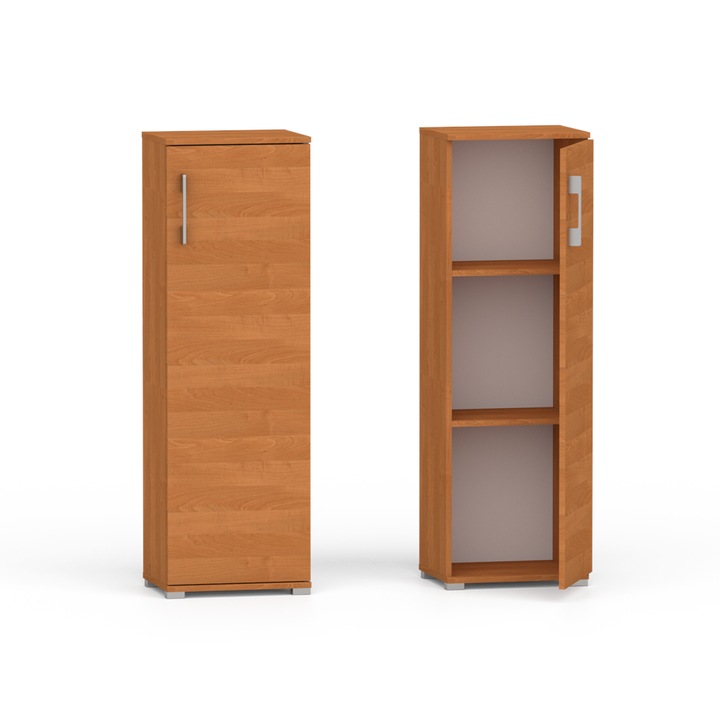 Comoda GINDO Pola 1D 110x30cm, 3 polite, culoare olcha