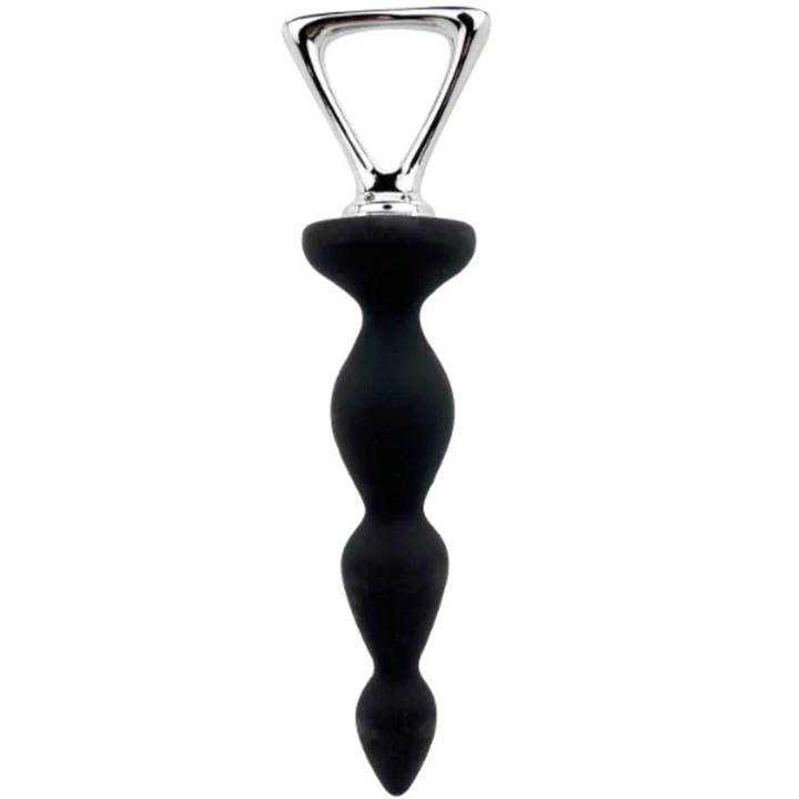 Adrien Lastic Arrow anális stimulátor, vulkanizált szilikon, vízálló, 20,1x3,2 cm, fekete
