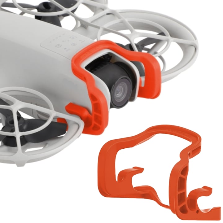 Sunnylife Drone Gimbal Camera Bumper Capac de protectie pentru DJI Neo - Rosu