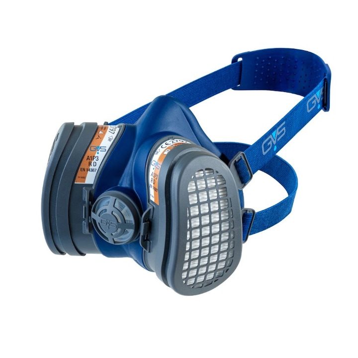 Semimasca de protectie SPR503, GVS, cu filtre incluse A1P3, marimea M-L