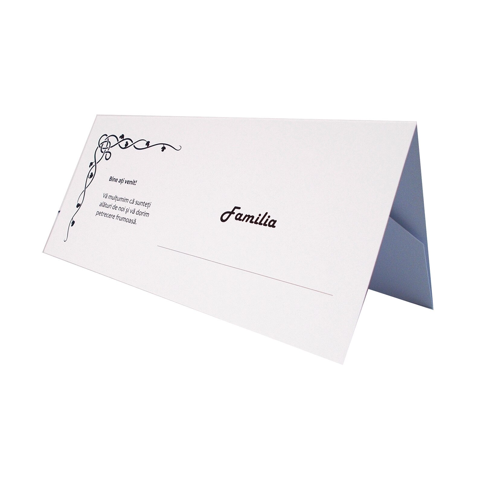 Plic de bani pentru nunta / botez, model celtic negru