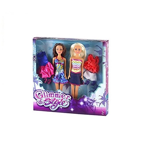 Set WDK Partner 2 papusi cu hainute