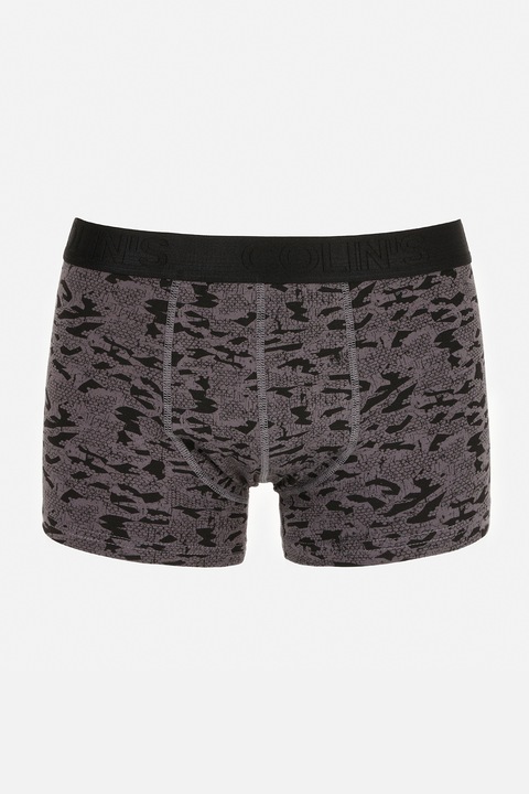 COLIN'S, Boxeri cu imprimeu grafic, Maro taupe