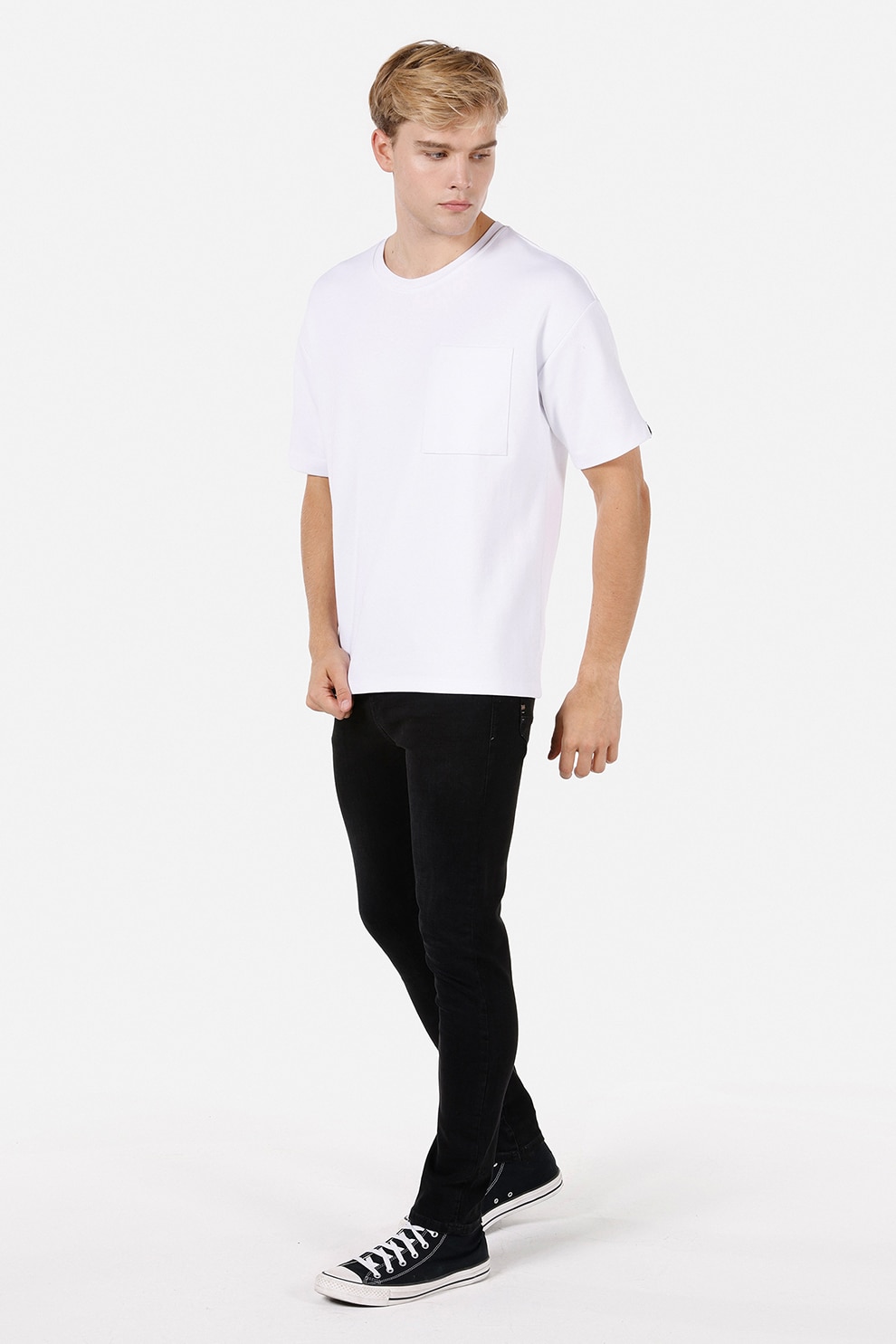 COLIN'S, Blugi skinny cu talie joasa, Negru, W28-L30