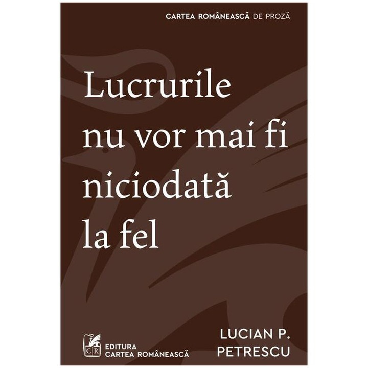 Lucrurile nu vor mai fi niciodata la fel, Lucian P. Petrescu