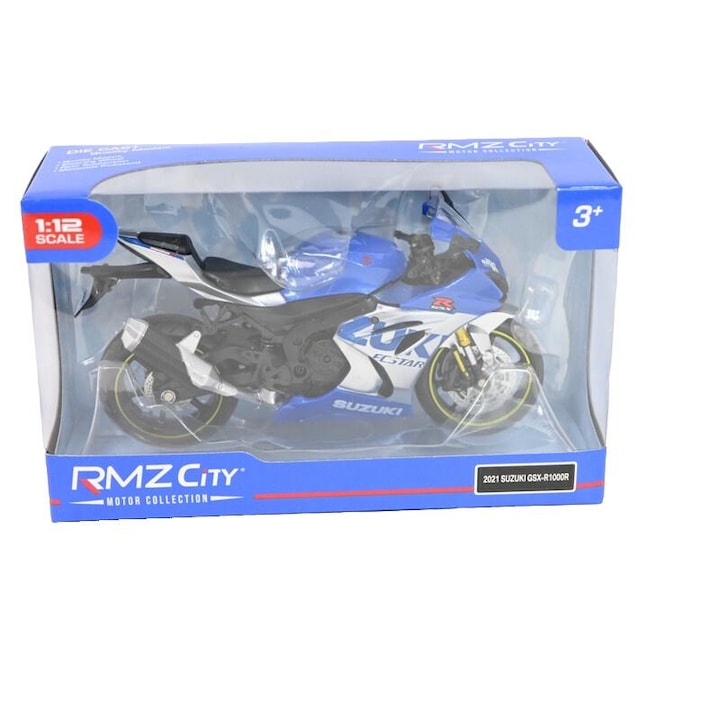 Мотоциклетен макет RMZ, 1:12 Suzuki GSX Racing, многоцветен