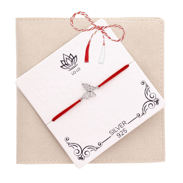 Bratara Red Argint 925 - Fluturas