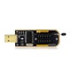 Mini USB CH341A Общ програматор за EEPROM 24 и SPI Flash 25, 8-pin/16-pin, 5V-3.3V, PCB