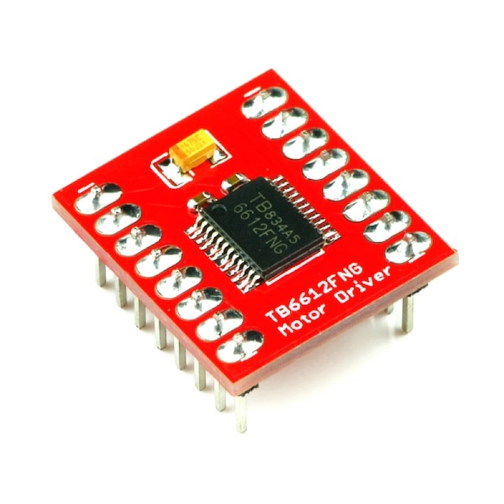 Модул H-мост, общ, TB6612FNG, 2.7V-5.5V, 15V, 1.2A